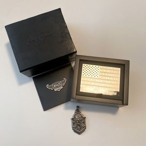 Nightrider .925 Sterling Silver Eagle Pendant